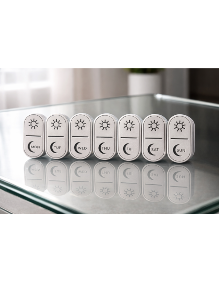 Weekly Pill Box 7 Days – Morning & Evening