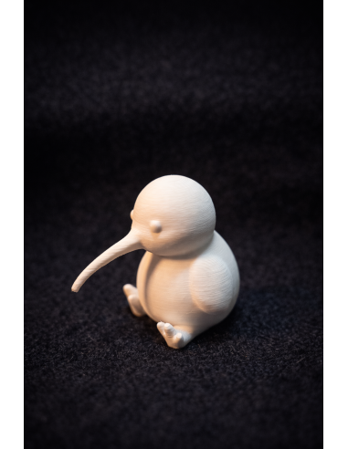 Paint-yourself Kiwi Bird Figure 4-6cm – White...