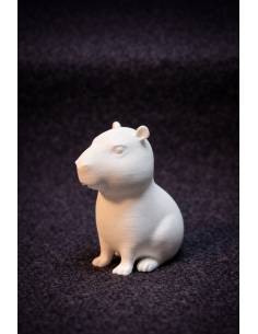 Paint-yourself Kapivar Figurine 4-6cm – White DIY Decoration