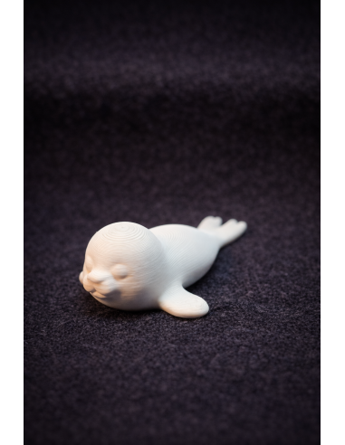Paint-Yourself Seal Figure 4-6cm – White DIY...
