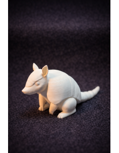 Paint-your-own armadillo figurine 4-6cm – white DIY...