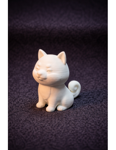 Paint-yourself Shiba Inu Figurine 4-6cm – White...