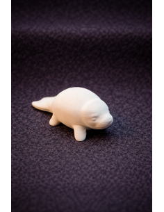 Mal-Selv Søko Figur 4-6cm – Hvid DIY Dekoration