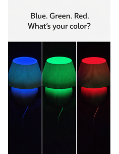 LED Lampe RGB med Fjernbetjening – USB Bordlampe 2