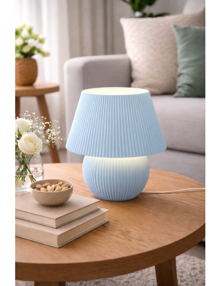 LED Lamp Mint Green RGB with Remote Control – USB Table Lamp