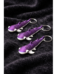 3D Printed Shark Keychain 2