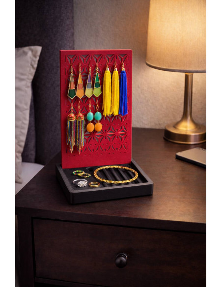 Smykkeholder – øreringe - ringe  & armbånd