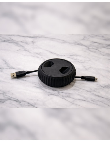 USB Kabel Opruller – Kompakt Kabelholder