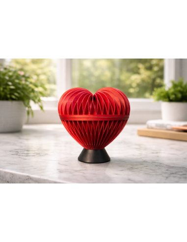 Heart-shaped storage box