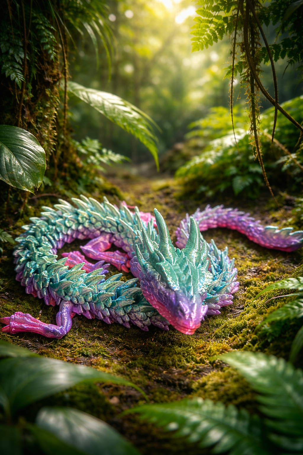 Fleksibel Dekorativ Drage - 45cm_91.jpg