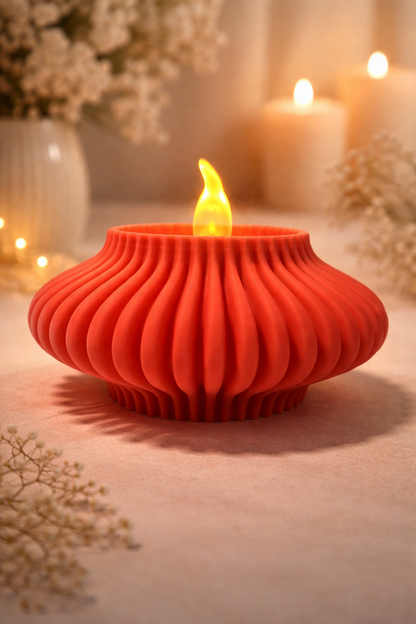 Fyrfadslys Holder 8cm (inkl. LED fyrfadslys)_66.jpg