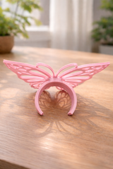 Sommerfugl Gardinholder – Lyserød Dekorativ Gardinclips_142.jpg